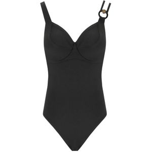 Max Mara, Dames, Badkleding, Zwart, Maat: M Polyamide,