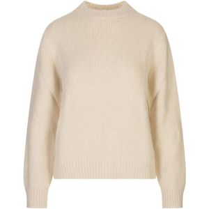 Jil Sander, Dames, Truien, Wit, Maat: 2XS Wol,