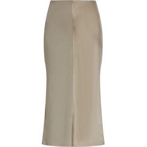 Ami Paris, Dames, Rokken, Grijs, Maat: 3XS Viscose,