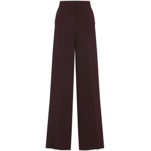 Max Mara, Dames, Broeken, Rood, Maat: XS