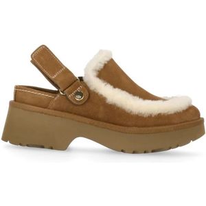 Ugg, Dames, Schoenen, Beige, Maat: 41 EU Leer,