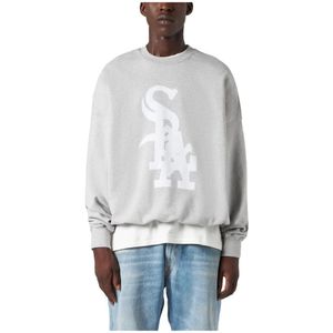 1989 Studio, Heren, Sweatshirts & Hoodies, Grijs, Maat: S