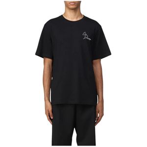 Karl Lagerfeld, Heren, Tops, Zwart, Maat: S