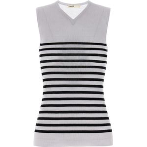 Khaite, Dames, Truien, Veelkleurig, Maat: XS Wol,