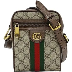 Gucci Vintage, Dames, Pre-owned, Beige, Maat: ONE Size