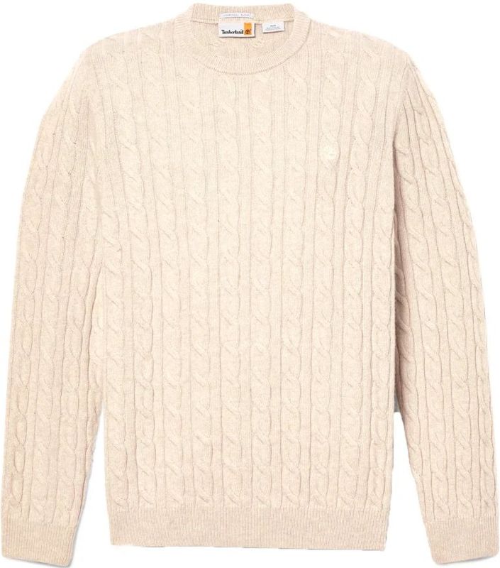 Timberland, Heren, Truien, Geel, Maat: S Wol,