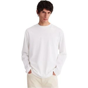 Róhe, Heren, Sweatshirts & Hoodies, Wit, Maat: L Katoen,