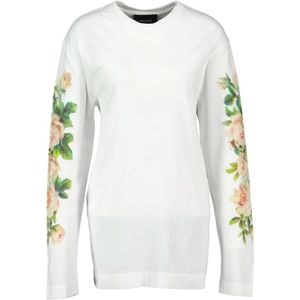 Simone Rocha, Dames, Tops, Wit, Maat: S Katoen,