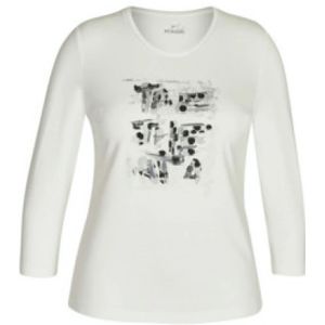 Rabe, Dames, Tops, Wit, Maat: XL