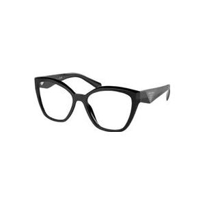 Prada Glasses , Black , Dames , Maat: 52 MM