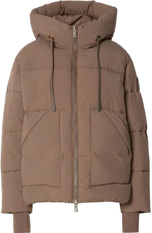 MOS Mosh, Dames, Jassen, Bruin, Maat: XS Nylon,