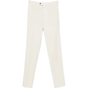 PT Torino, Heren, Broeken, Wit, Maat: M Katoen,