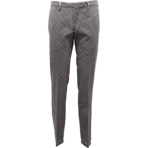 Michael Coal, Heren, Broeken, Grijs, Maat: W33 Katoen,