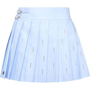 Philipp Plein, Dames, Rokken, Blauw, Maat: XS Katoen,