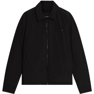 Lyle & Scott, Heren, Jassen, Zwart, Maat: XS Nylon,