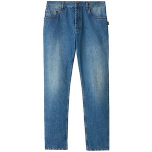 Burberry, Heren, Jeans, Blauw, Maat: W30