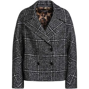 Dolce & Gabbana, Dames, Mantels, Grijs, Maat: S