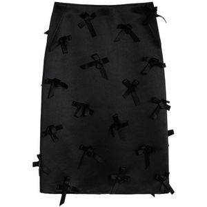 Jil Sander, Dames, Rokken, Zwart, Maat: 2XS