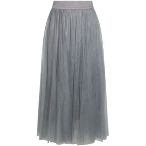 Fabiana Filippi, Dames, Rokken, Grijs, Maat: M