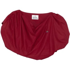 Vivienne Westwood, Dames, Blouses & Shirts, Rood, Maat: S Katoen,
