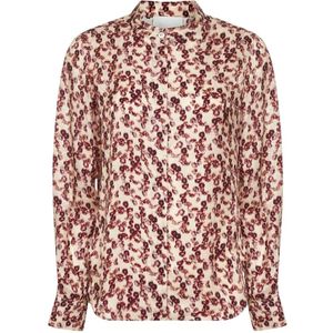 Isabel Marant - Paisley Floral Jacquard Shirt - Bruin - Overhemden
