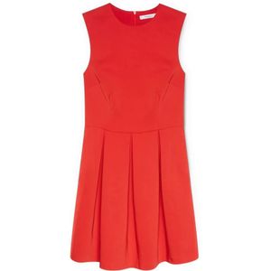 Motivi, Dames, Jurken, Rood, Maat: S Katoen,