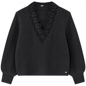 Gustav, Dames, Truien, Zwart, Maat: XS Wol,