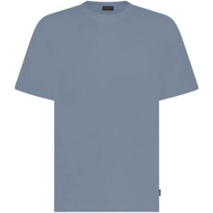 Saint Steve, Heren, Tops, Blauw, Maat: S