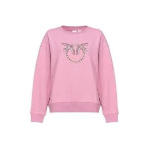 Pinko Sweatshirts , Pink , Dames , Maat: 2XS