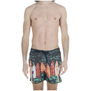 Sun68, Heren, Badkleding, Veelkleurig, Maat: M Nylon,