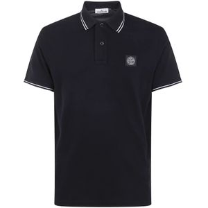 Stone Island, Heren, Tops, Zwart, Maat: L