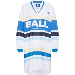 Ball, Dames, Jurken, Wit, Maat: S Poliester,