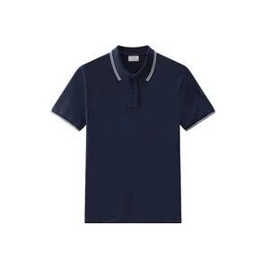 Woolrich Klassiek Heren Poloshirt , Blue , Heren , Maat: 2XL