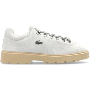 Lacoste, Dames, Schoenen, Beige, Maat: 38 EU Leer,