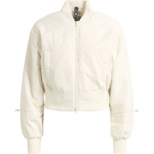 Adidas by Stella McCartney, Dames, Jassen, Wit, Maat: M Poliester,