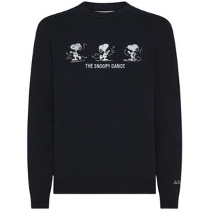 Sun68, Heren, Truien, Blauw, Maat: L