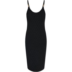 Versace, Dames, Jurken, Zwart, Maat: XS