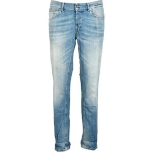 Dondup, Heren, Jeans, Blauw, Maat: W38 Katoen,