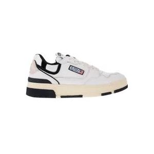 Autry CLC - Leren Sneakers , White , Heren , Maat: 45 EU