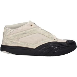 Givenchy - Sneakers - Wit - Kalfsleer - Vetersluiting - Ronde Neus