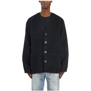 Our Legacy, Heren, Truien, Zwart, Maat: L Mohair,