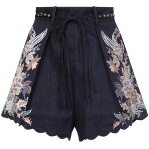Zimmermann, Dames, Korte broeken, Blauw, Maat: M
