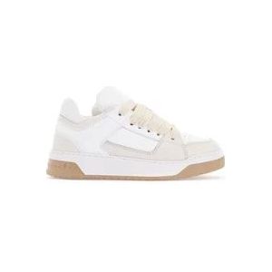 Hogan Chamallow Leren Sneakers , Beige , Dames , Maat: 37 EU