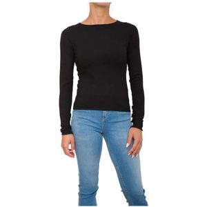 Marella, Dames, Tops, Zwart, Maat: XL Viscose,