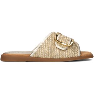 Unisa - Slippers - Goud - Gezondheidsslippers