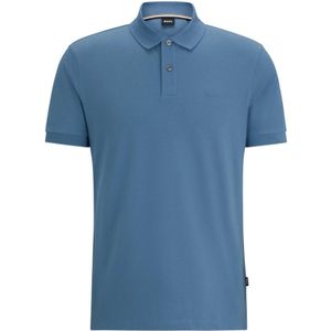 Hugo, Heren, Tops, Blauw, Maat: XL Katoen,