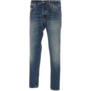 Dondup, Heren, Jeans, Blauw, Maat: W29 Denim,