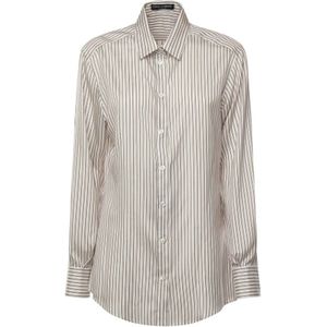 Dolce & Gabbana, Dames, Blouses & Shirts, Veelkleurig, Maat: XS Zijde,