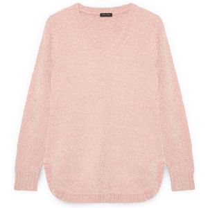 Fiorella Rubino, Dames, Truien, Roze, Maat: XS Nylon,