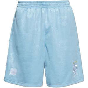 Carhartt Wip, Heren, Korte broeken, Blauw, Maat: XL Leer,